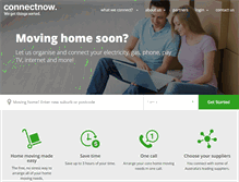 Tablet Screenshot of connectnow.com.au
